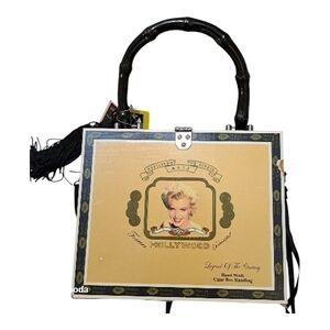 Marilyn Monroe hand made cigar handbag Pop Art Crossbody Bag